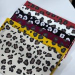 ️کراپ بند کفشی پلنگی (پک 6 عددی)