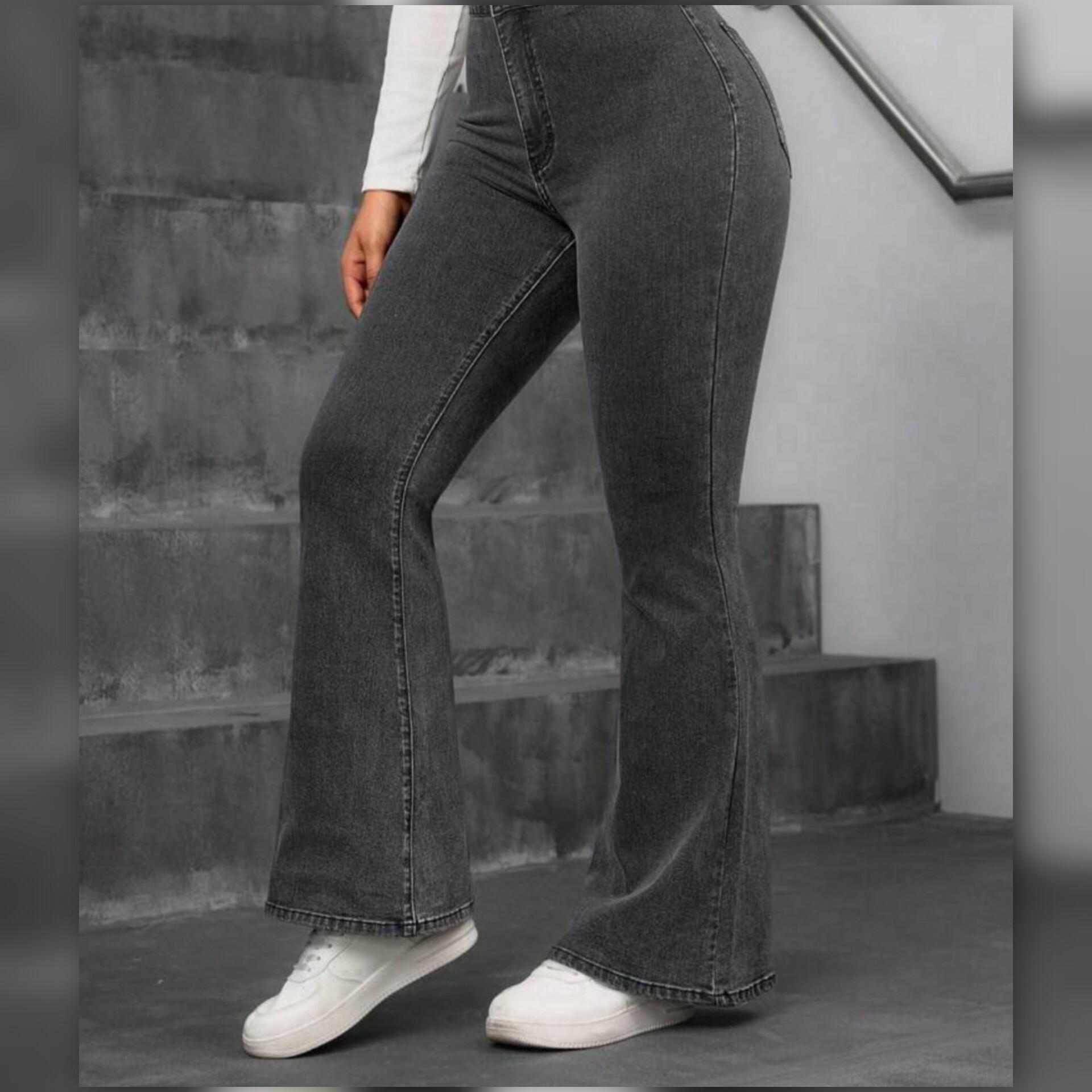 شلوار بوتکات️ سایز بزرگ (پک 6 عددی)