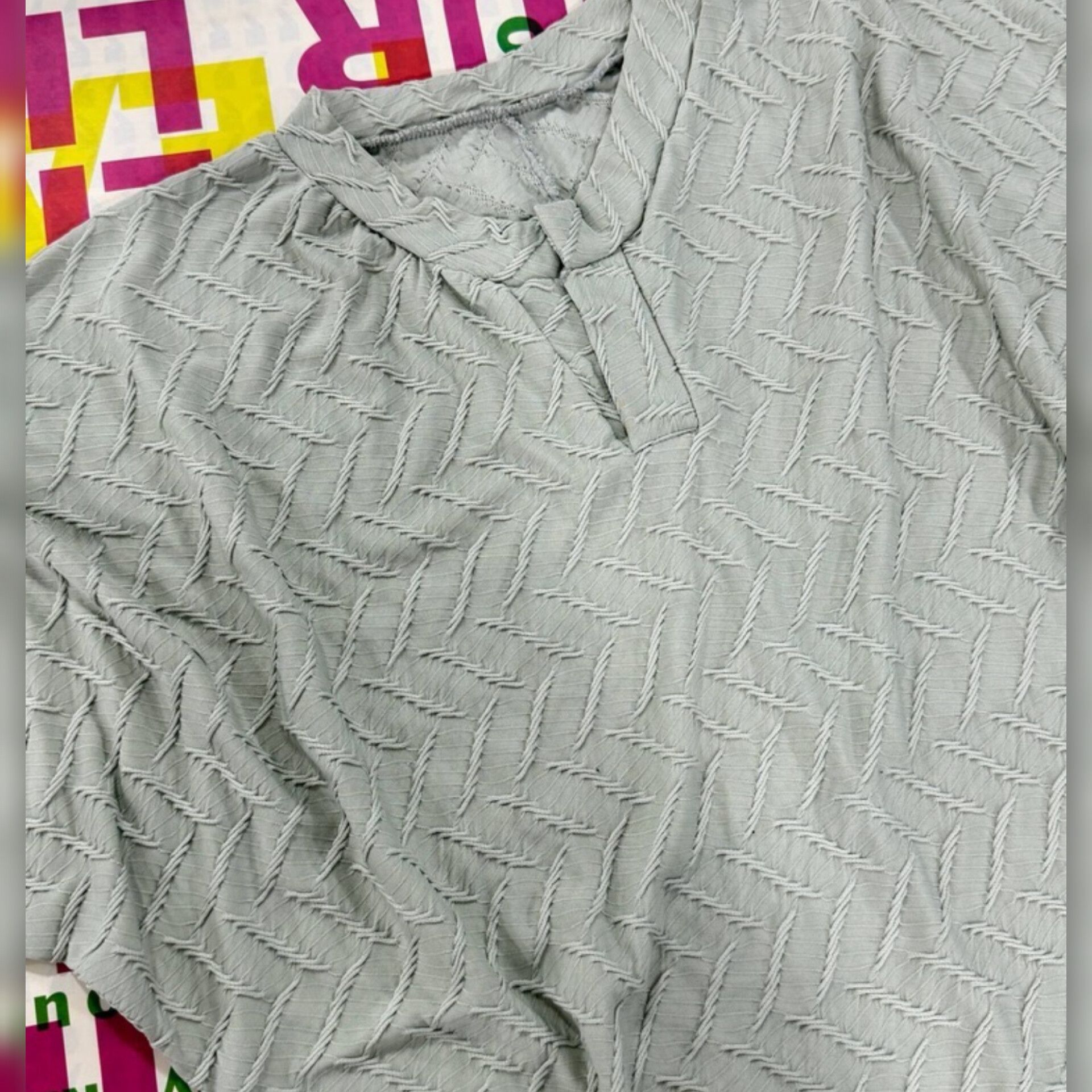 تیشرت یقه گرد قاپکدار (پک 4 عددی)