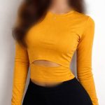 ️بلوز پایین اشکی یقه گرد (پک 7 عددی)