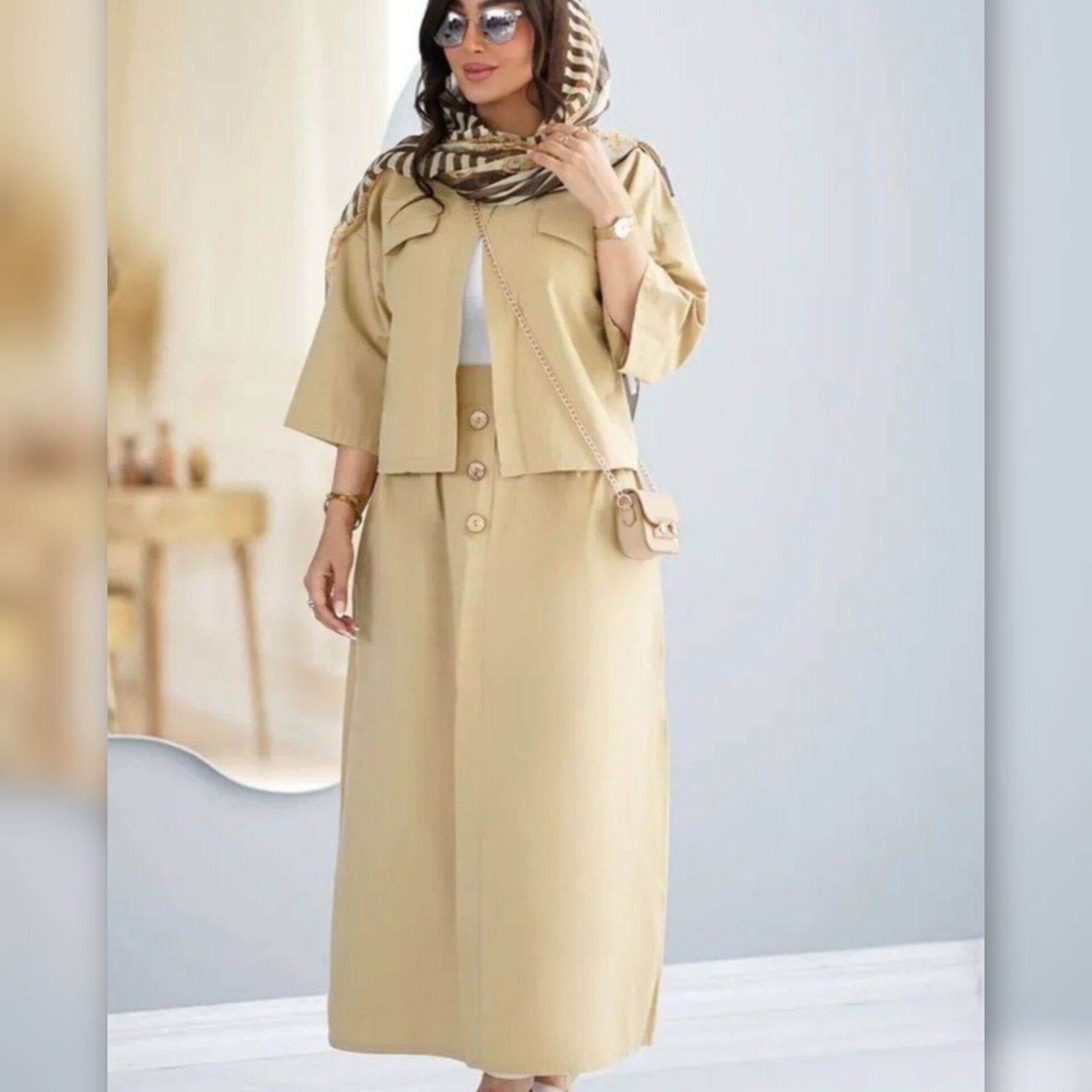 ست کت و دامن آرمیس (پک 4 عددی)