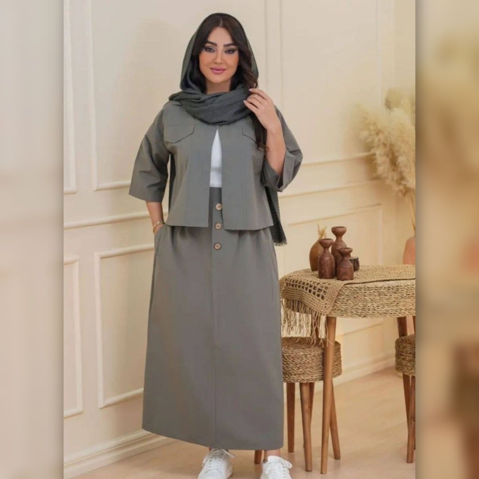 ست کت و دامن آرمیس (پک 4 عددی)