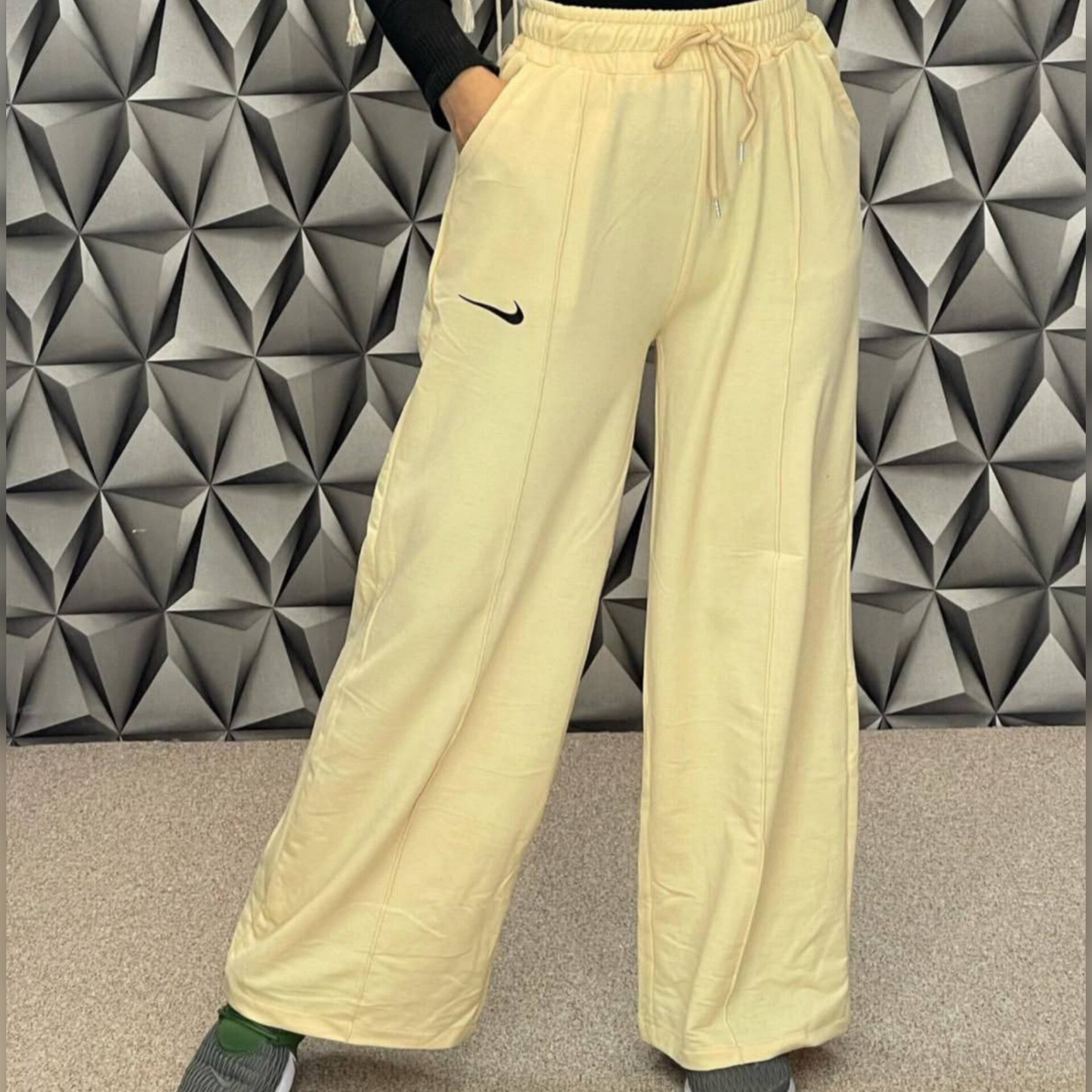 شلوار بگ نایک خط اتو (پک 5 عددی)