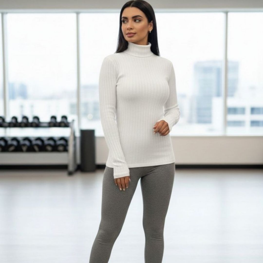 بلوز یقه استاده فینگری (پک 6 عددی)