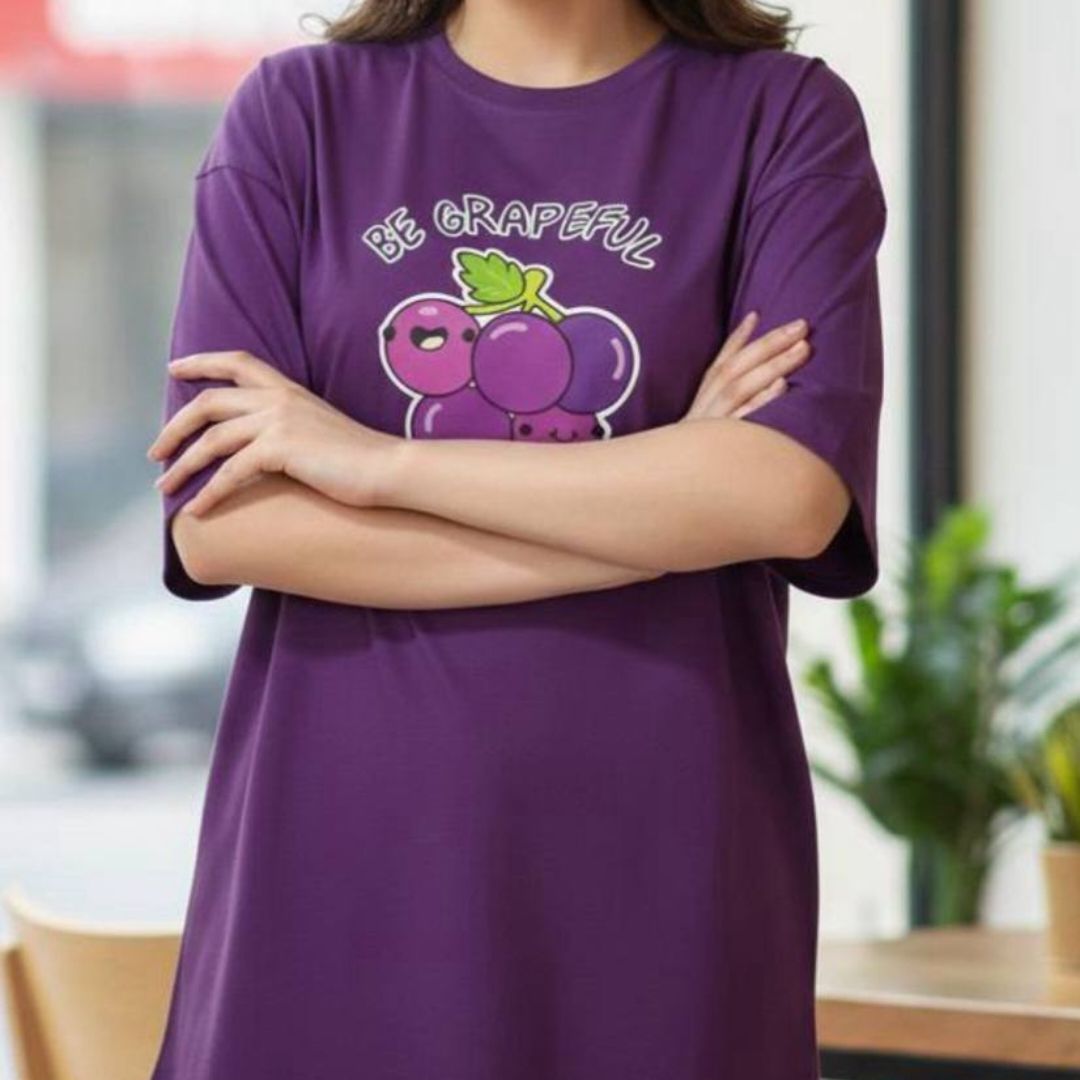 لانگ قواره دار چاپ میوه ها (پک 4 عددی)