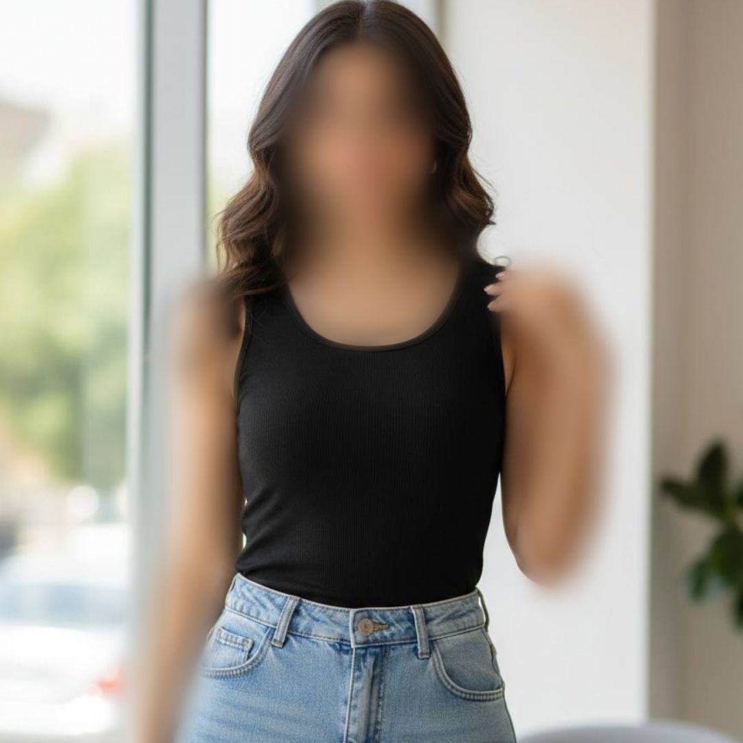 تاپ یقه گرد بیسیک (پک 5 عددی)