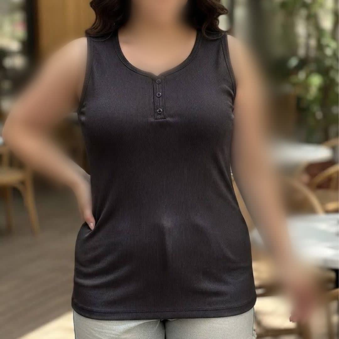 تاپ حلقه ای فول قواره ۳ دکمه (پک 6 عددی)