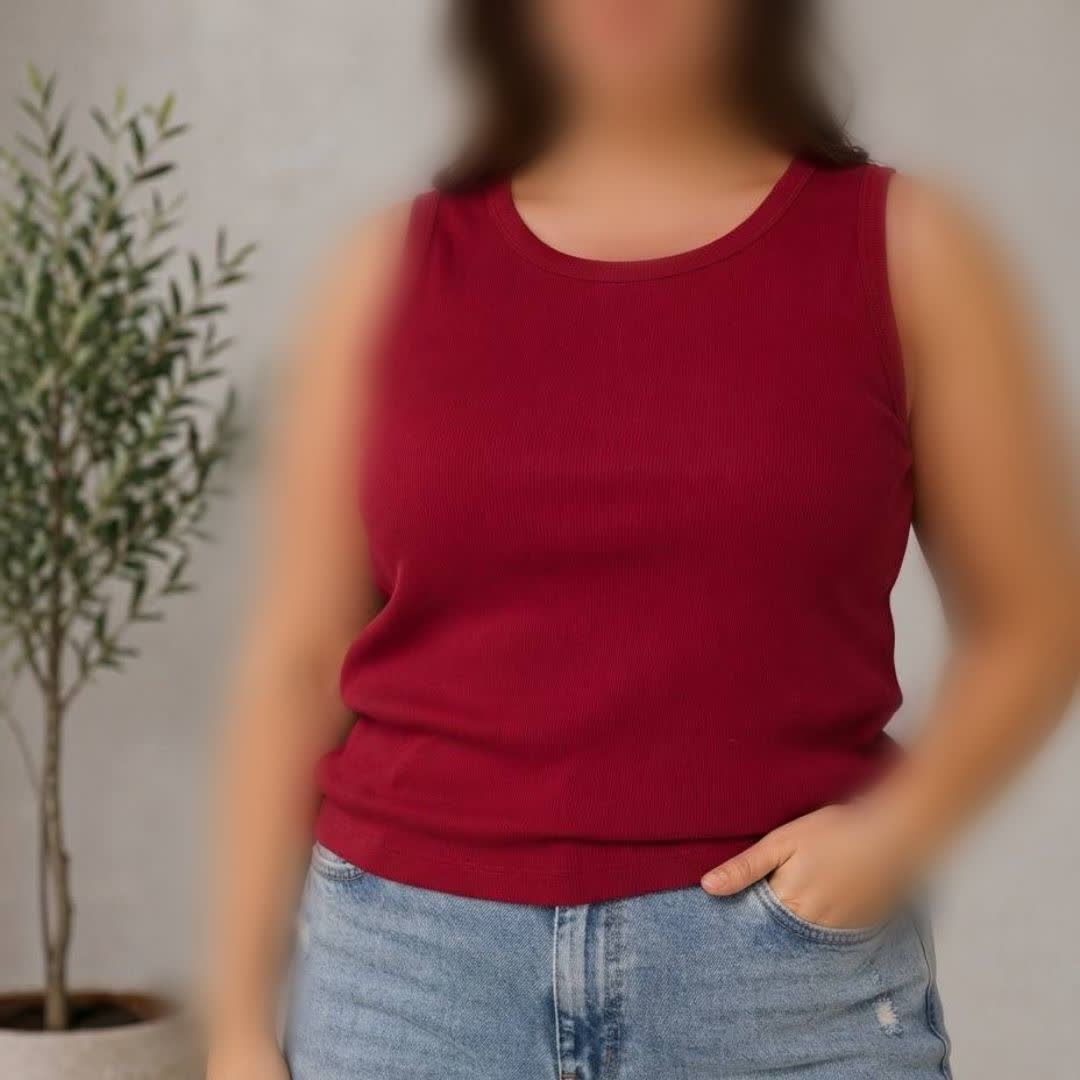 کراپ باکسی استین حلقه قد ۴۶ (پک 6 عددی)